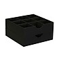 Household Essentials 9-Compartment Drawer Organizers, Black Linen, 2/Pack (7676-1)~#|#~99D0E673-E03E-409E-8FDADD6577621C01_sc7