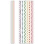 Carson Dellosa Education Crafty and Cool Rainbow Stitched Straight Bulletin Board Borders, 3" x 3', 12/Pack, 6 Packs/Bundle~#|#~99D4C951-6578-41CB-89AC45A3CCF4601C_sc7