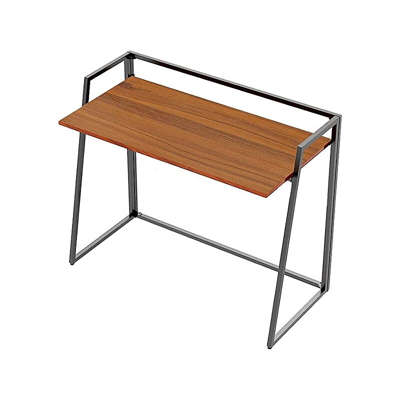 Eureka Ergonomic 41"W Computer Desk, Cherry (CD004) image 1