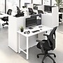 Bush Business Furniture Hustle 60"W Cubicle Workstation, White (HUCB260WH)~#|#~99DB8FCE-2EE6-469C-9FC5EF277218F89A_sc7