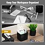 Mind Reader 2-Compartment Desk Organizer, Black (SIMPORG-BLK)~#|#~99E3ED6C-EA33-4CC9-95E5A2BBFD3A9813_sc7