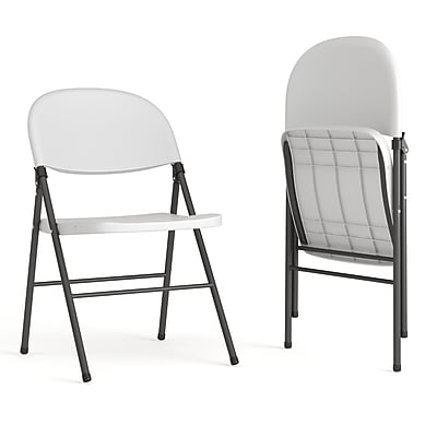 Flash Furniture HERCULES Series Plastic Folding Chair, White, 2/Pack (2DADYCD50WH) Simolary simolary.com 6