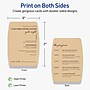 Avery Arched Rectangle Integrated Cards, Matte Kraft Brown, 50/Pack (19479398978)~#|#~99EA9191-92F3-41C9-8D44C96660444914_sc7