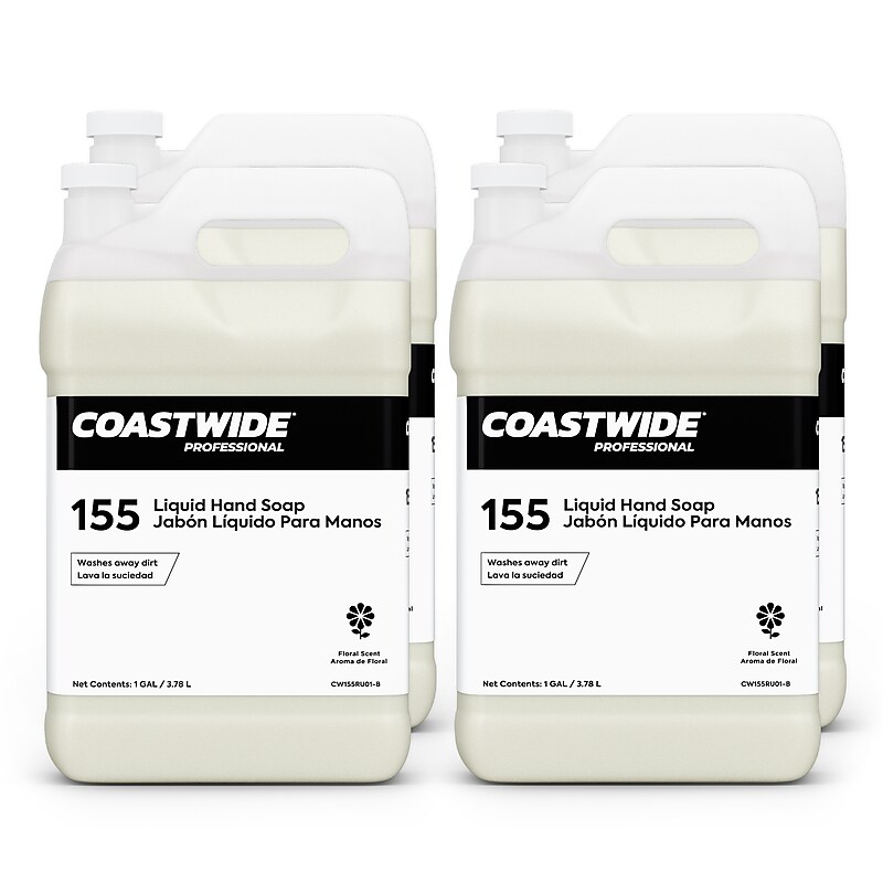 Coastwide Professional 155 Liquid Hand Soap, 1 Gal., 4/Carton (CW155RU01-B) image 1