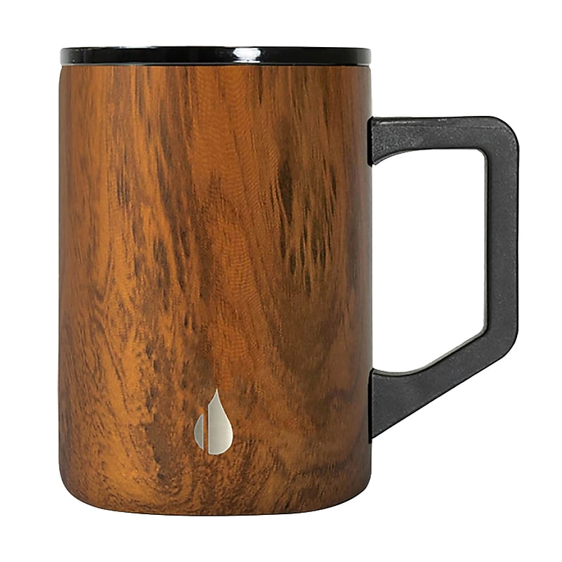Elemental Summit Stainless Steel Travel Mug, 16 oz., Teakwood (EMLEM16WD1) image 1