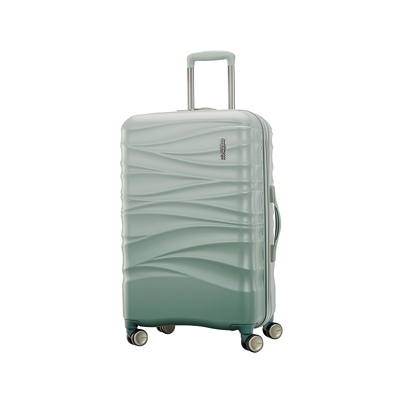 American Tourister Cascade 26.75" Hardside Suitcase, 4-Wheeled Spinner, Sage Green  (143245-2017) image 1