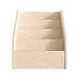 Flash Furniture Bright Beginnings 4-Section Book Display Unit, 19"H x 17.25"W x 17.25"D, Brown (MK-KE24305-GG)~#|#~99EEAF7F-07E1-46EC-9D877520F8627790_sc7