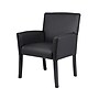 Boss Office Products Vinyl Guest Chair, Black (B639-BK)~#|#~99F0D01A-05F0-42BE-AF09C5E35FADBF0E_sc7