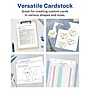 Avery Integrated Cards, 8.5" x 11", Matte White, 25/Pack (95282)~#|#~99F1E7BA-D3F4-4B3A-BACF164652C860C1_sc7