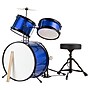 Hey! Play! Drum Set, Blue, 3 Pieces/Set (80-TT0078-BL) ~#|#~99F49F21-5242-403F-BB5EEA17B96F2154_sc7