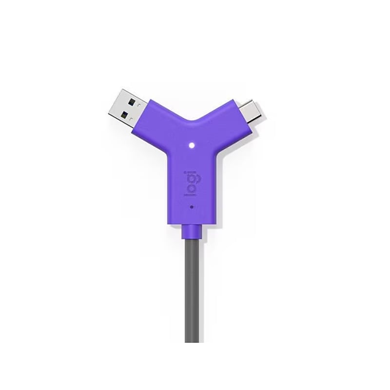 Logitech Swytch Y Cable, Purple (952-000032) image 1