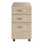 Bush Business Furniture Studio C 3 Drawer Mobile File Cabinet, Natural Elm (SCF216NESU)~#|#~99F5F4E9-FEF7-4FAE-BA0D9436063D9481_sc7
