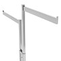 Nahanco Metal 2-Way Garment Rack, Chrome (K23)~#|#~99F949E0-3975-4340-B4CB08AD1295EA38_sc7