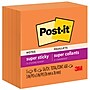 Post-it Super Sticky Notes, 3" x 3", Neon Orange, 90 Sheet/Pad, 5 Pads/Pack (654-5SSNO)~#|#~9A0485AB-5323-4623-818D28A419242D7B_sc7