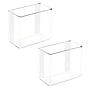 iDESIGN Adhesive Organizers, Clear, 2/Set (27935M2)~#|#~9A0CE1DE-3F4A-4489-89D4FAF5ABD03195_sc7