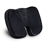 Mind Reader Memory Foam Office Chair Ergonomic Orthopedic Cushion, Black (SEACUSH-BLK)~#|#~9A0EFB2E-5A4A-4C35-9590E1D851BAB675_sc7