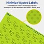 Avery Laser/Inkjet Multipurpose Square Labels, 1" x 1", Bright Green, 3840/Box (94103)~#|#~9A0FF6E2-2050-4676-8EE13B36FFF6FC37_sc7