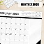 2026 Willow Creek 22" x 17" Monthly Desk Pad Calendar, Black/White (57216)~#|#~9A15EE13-D754-4EF9-B72271DDBE71BDB3_sc7