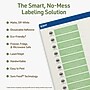 Avery Dissolvable Rectangle Multipurpose Labels, 2/3" x 3-7/16", Off-white, 300/Pack (94210)~#|#~9A1C7FF9-8F89-4F7A-813E31CD9452555A_sc7