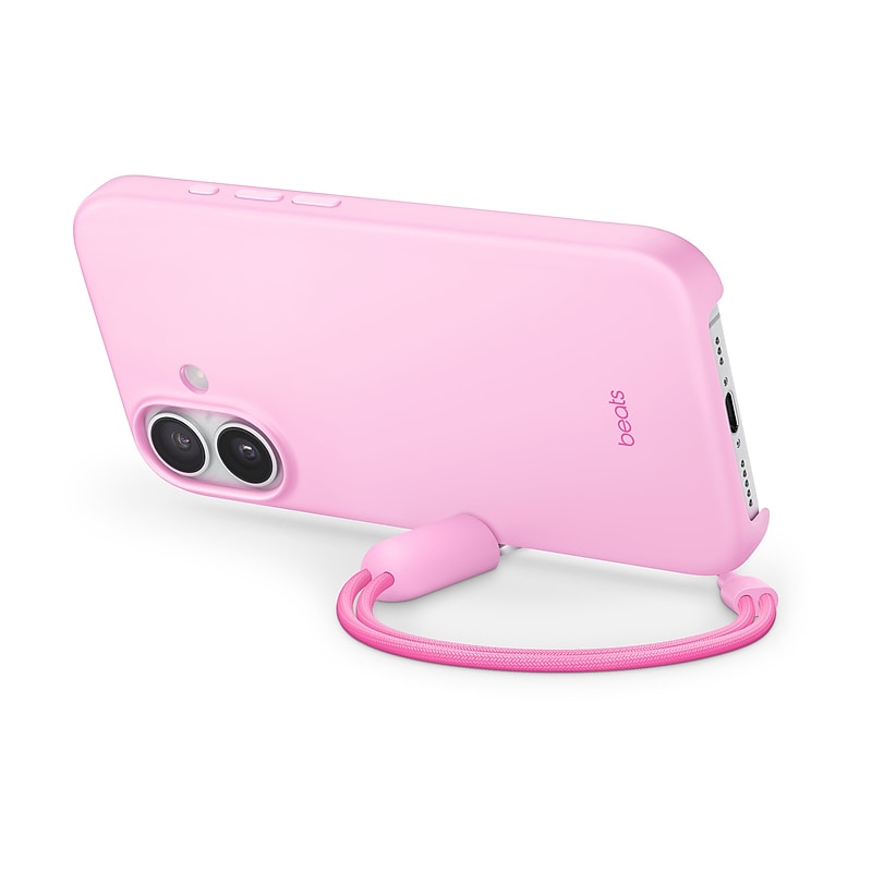 Beats iPhone 17 Kickstand MagSafe Lanyard for iPhone 17, Shock Absorbing, Pebble Pink (MGY64LL/A) image 1
