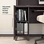 Bush Home Somerset 60"W L Shaped Computer Desk with Hutch, Storm Gray (SET002SG)~#|#~9A21E8B5-FA80-4DE7-9107310070A3286D_sc7