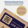 Avery Integrated Cards, 2.5" x 8.5", Matte Kraft Brown, 50/Pack (95329)~#|#~9A240891-EFB5-4449-94BA4B0C3C193B85_sc7