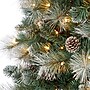 Nearly Natural 7-ft Frosted Tip British Columbia Mountain Pine Artificial Christmas Tree with 400 Clear Lights (T1852)~#|#~9A26C139-DA5A-4A27-9B60D1B89E2E7C0D_sc7