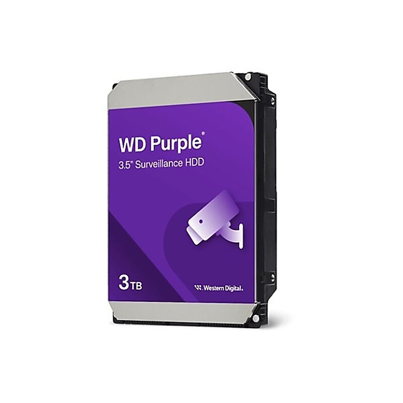 WD Purple 3 TB 3.5" SATA Internal Hard Drive (WD34PURZ 20PK) image 1