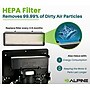 Alpine Industries Willow Commercial 120V Automatic Hand Dryer, Matte Black (405-10-MBLK-MK)~#|#~9A30F648-B000-4653-B5FD4FFCB39A984F_sc7