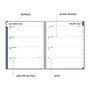 2027 Blue Sky Solid Periwinkle 8.5" x 11" Calendar Year Monthly Planner, Plastic Cover (161817)~#|#~9A314B04-DCB9-48F3-AF3CF1E645B4DC7D_sc7
