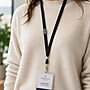 Staples Breakaway ID Badge Lanyards, Black (18910)~#|#~9A350AB8-03BB-4427-BB893F5947891CCB_sc7