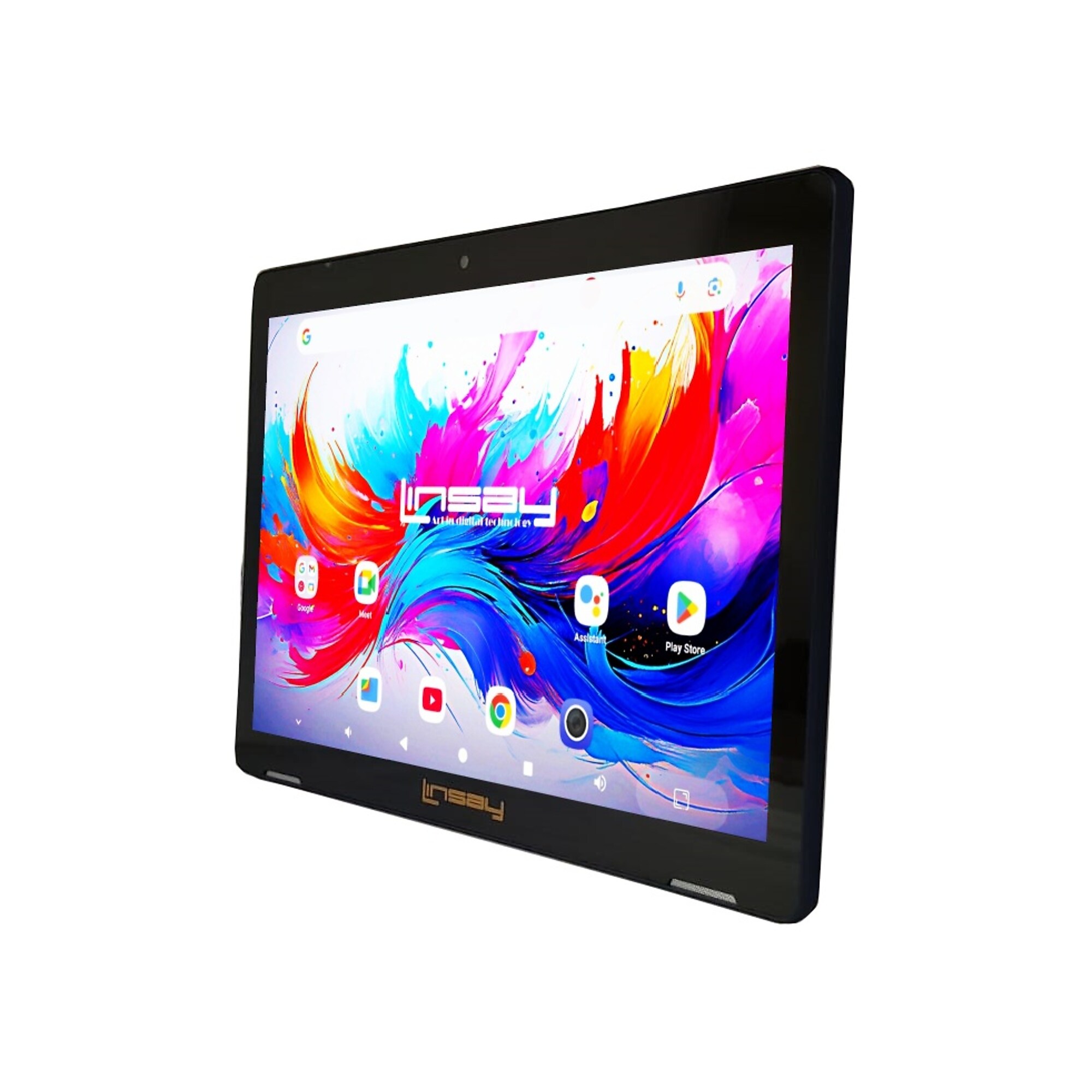 LINSAY F10 Series 10.1″ Tablet, Wi-Fi, Octa Core, 256GB eMMC, Android 15, Black, POP Holder & Stylus Pen (F10IPGPLUS) Sansujyuku sansujyuku.com