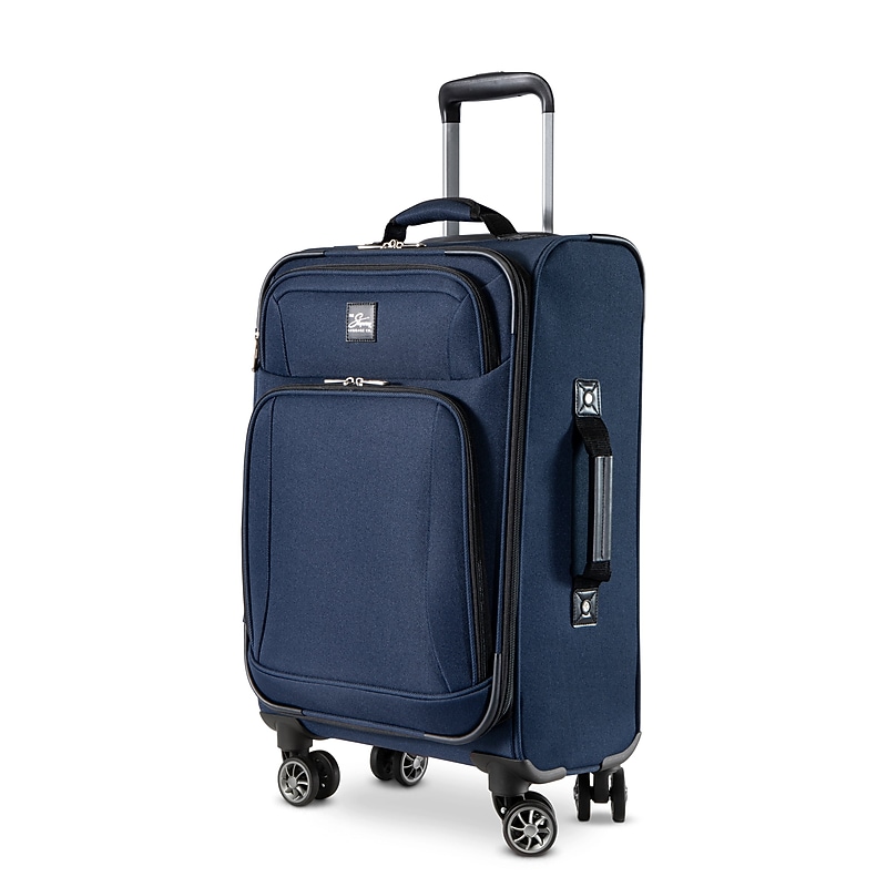 Skyway Luggage Epic 20" Carry-On Suitcase, 8-Wheeled Spinner, Surf Blue (450-20"472-4WB) image 1
