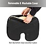 Mind Reader Memory Foam Office Chair Ergonomic Orthopedic Cushion, Black (SEACUSH-BLK)~#|#~9A3D84FC-9163-4009-95D2A712EA290C1B_sc7