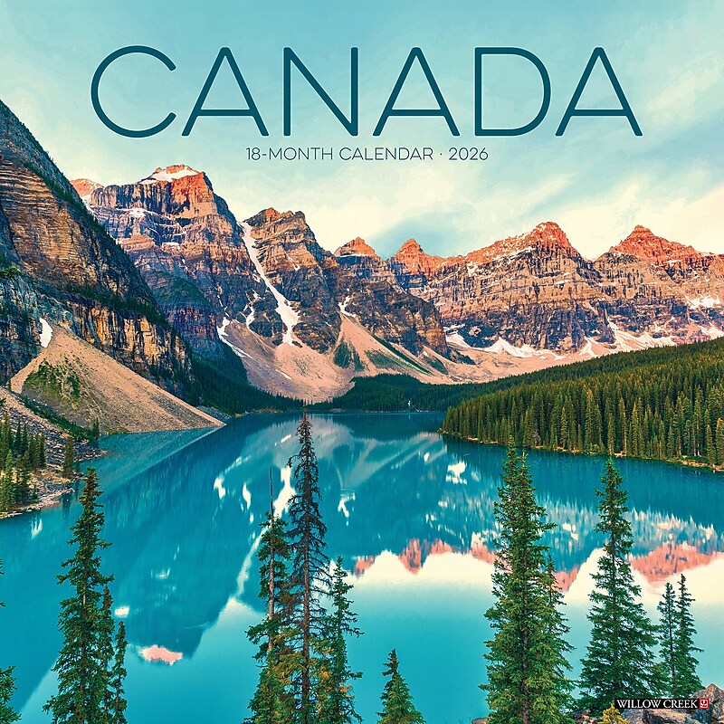 2026 Willow Creek Canada 12" x 12" Monthly Wall Calendar (55694) image 1