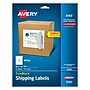 Avery TrueBlock Inkjet Shipping Labels, 8-1/2" x 11", White, 25 Labels/Pack (8165)~#|#~9A44F0B3-484E-4ED3-96025AC81D77D9A0_sc7