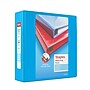 Staples Heavy Duty 3" 3-Ring View Binder, D-Ring, Light Blue (ST56288-CC)~#|#~9A46A8B6-CF65-4130-8F6BFB514587E46F_sc7