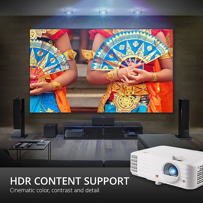 ViewSonic 4K UHD Projector with 3200 Lumens, 240Hz, 4.2ms for Home