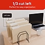 Staples 1/3‑Cut Left‑Tab File Folders, Letter Size, Manila, Durable Paper Stock, 100/Box~#|#~9A49B18B-D351-48EE-9ACE288C33A5521D_sc7
