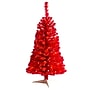 Nearly Natural Red Artificial Christmas Tree, 3' (T3306)~#|#~9A4BD1B8-0B0D-4479-A47055CD92D970DB_sc7