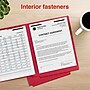 Staples Classification Folder, 3/4" Expansion, Letter Size, Red, 50/Box (ST62546)~#|#~9A4D2A08-925A-454B-9C9DA3C415221DBA_sc7