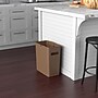 iTouchless SlimGiant Polypropylene Trash Can with no Lid, Toffee Brown, 4.2 gal., 6/Pack (SG105Nx6)~#|#~9A4E9A2F-B6FC-46A4-B495A2AF86AE5A80_sc7
