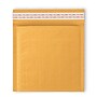 Staples Self‑Seal Bubble Cushioned CD/DVD Mailers, 7.25” x 8”, Kraft — 25/Carton~#|#~9A51392A-642A-451D-9595DE7176E8D356_sc7