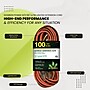 GoGreen Power 100' Indoor/Outdoor Extension Cord, 12 AWG, Orange (GG-14000)~#|#~9A54B653-249D-478D-B318A967C2FE5665_sc7
