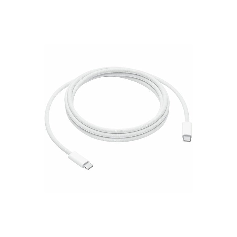 Apple USB-C to USB-C Charging Cable, 6.6 ft., White (MU2G3AM/A) image 1