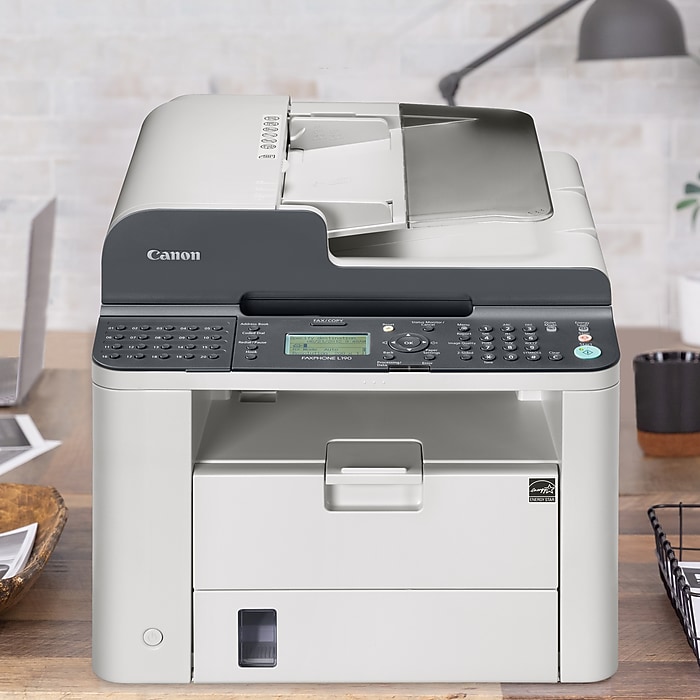 Canon FAXPHONE L190 Laser Fax Machine, Gray/Black (6356B002AA