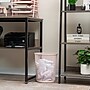 Mind Reader Metal Mesh Trash Can Without Lid, 4.4 Gallon, Pink (1CIRGA-PNK)~#|#~9A5C6D57-DCAD-4187-92F6484236360238_sc7