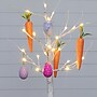 Nearly Natural 2-ft Pre-Lit Artificial Easter Egg and Carrots Ornament Twig Tree with 24 Warm White LED Lights (T5466)~#|#~9A5CF264-FC80-4134-AB9CA1CF707225F8_sc7