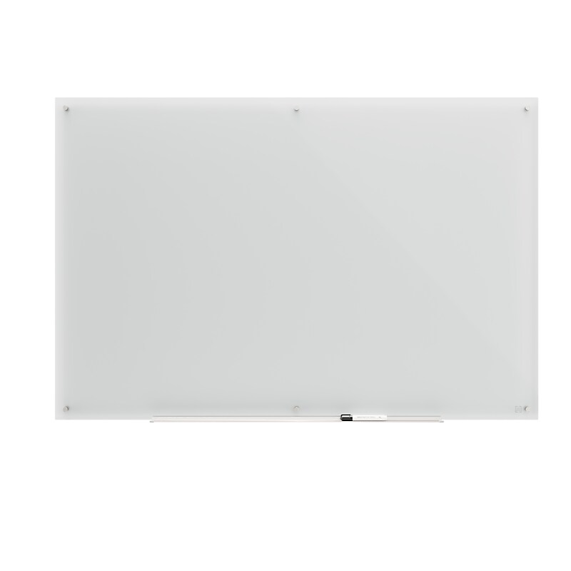 TRU RED™ Tempered Glass Dry Erase Board, Frosted, 6' x 4' (TR62826) image 1