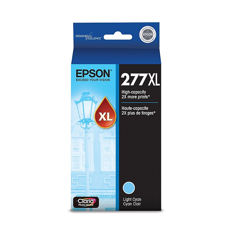Epson T277XL Light Cyan High Yield Ink Cartridge image 1